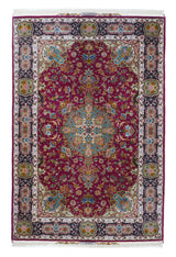 Vintage Tabriz Rug 3'4'' x 5'3''