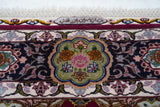 Extremely Fine Tabriz Wool & Silk Rug 3'4'' x 5'3''