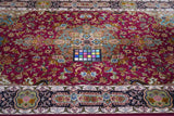 Extremely Fine Tabriz Wool & Silk Rug 3'4'' x 5'3''