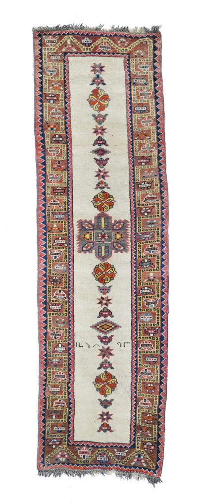 Antique  Sarab Long Rug 2'10'' x 9'7''