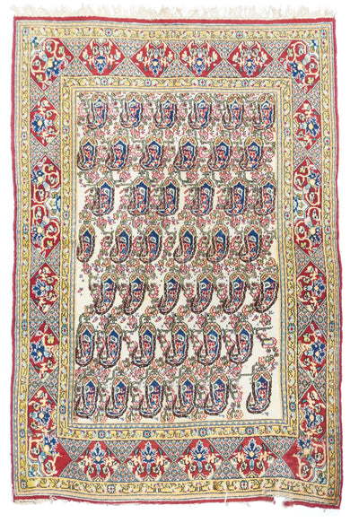 Vintage  Qum Rug 4'6'' x 6'7''