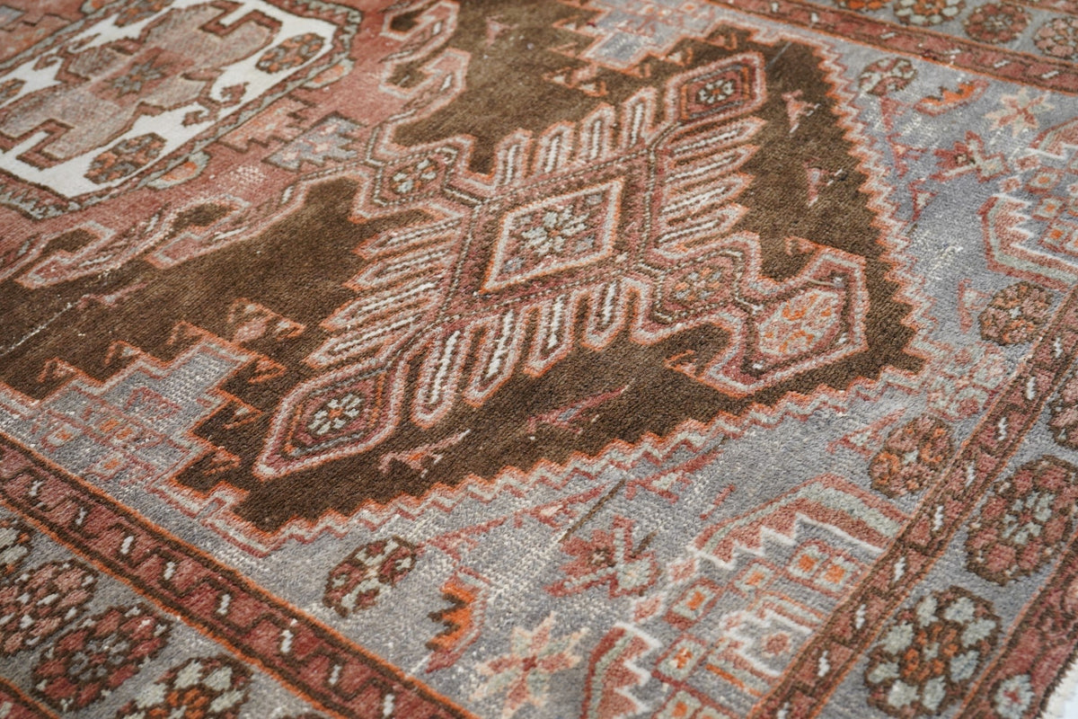 Vintage Hamedan Rug 4'1'' x 7'1''