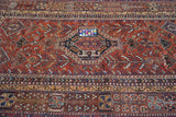 Antique Qashqai Rug 4'9'' x 7'5''