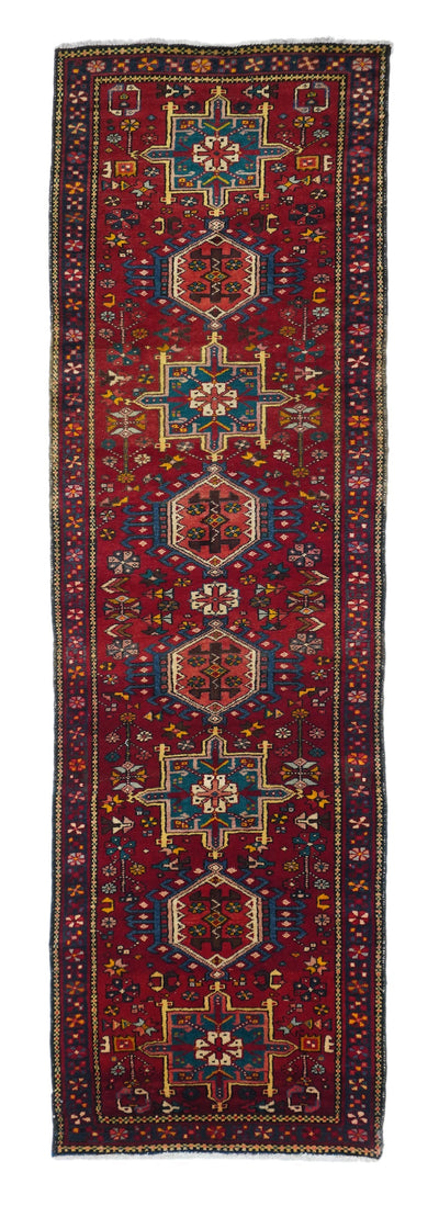Vintage Karajeh Rug 2'11'' x 10'4''