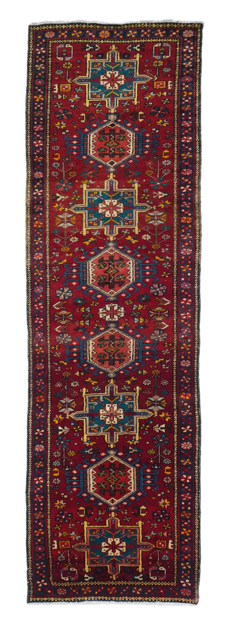 Vintage Karajeh Rug 2'11'' x 10'4''