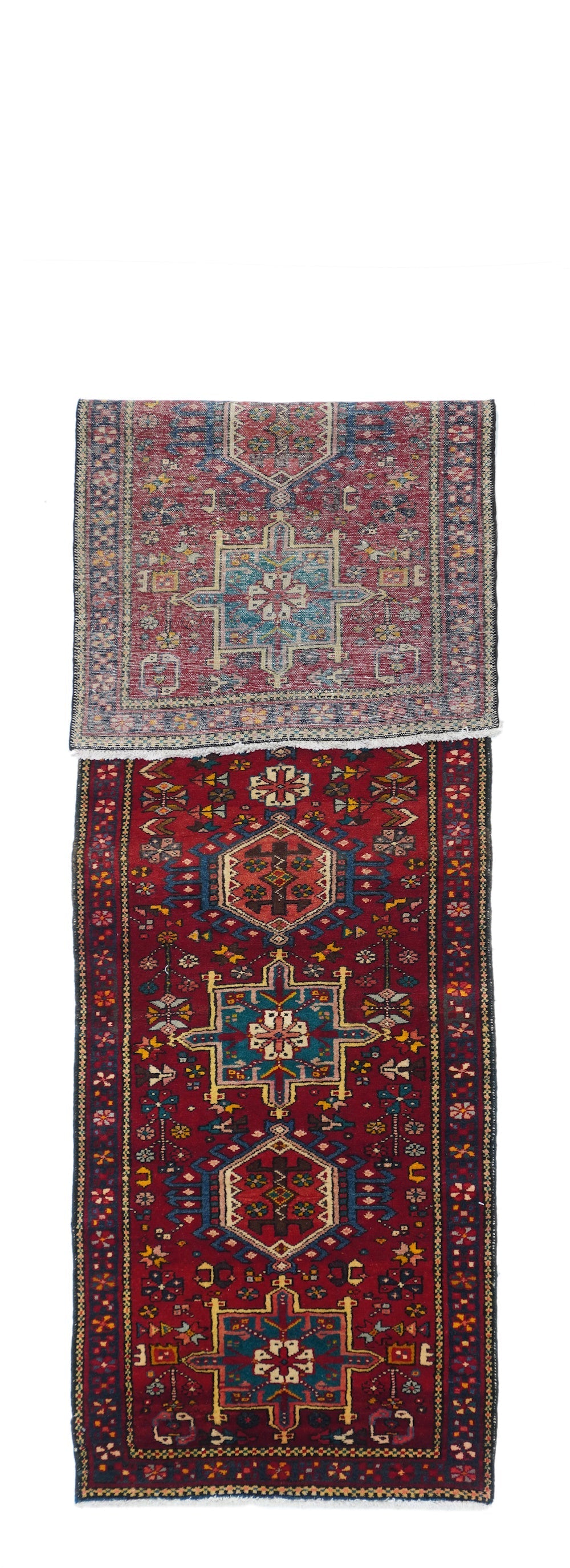 Vintage Karajeh Rug 2'11'' x 10'4''