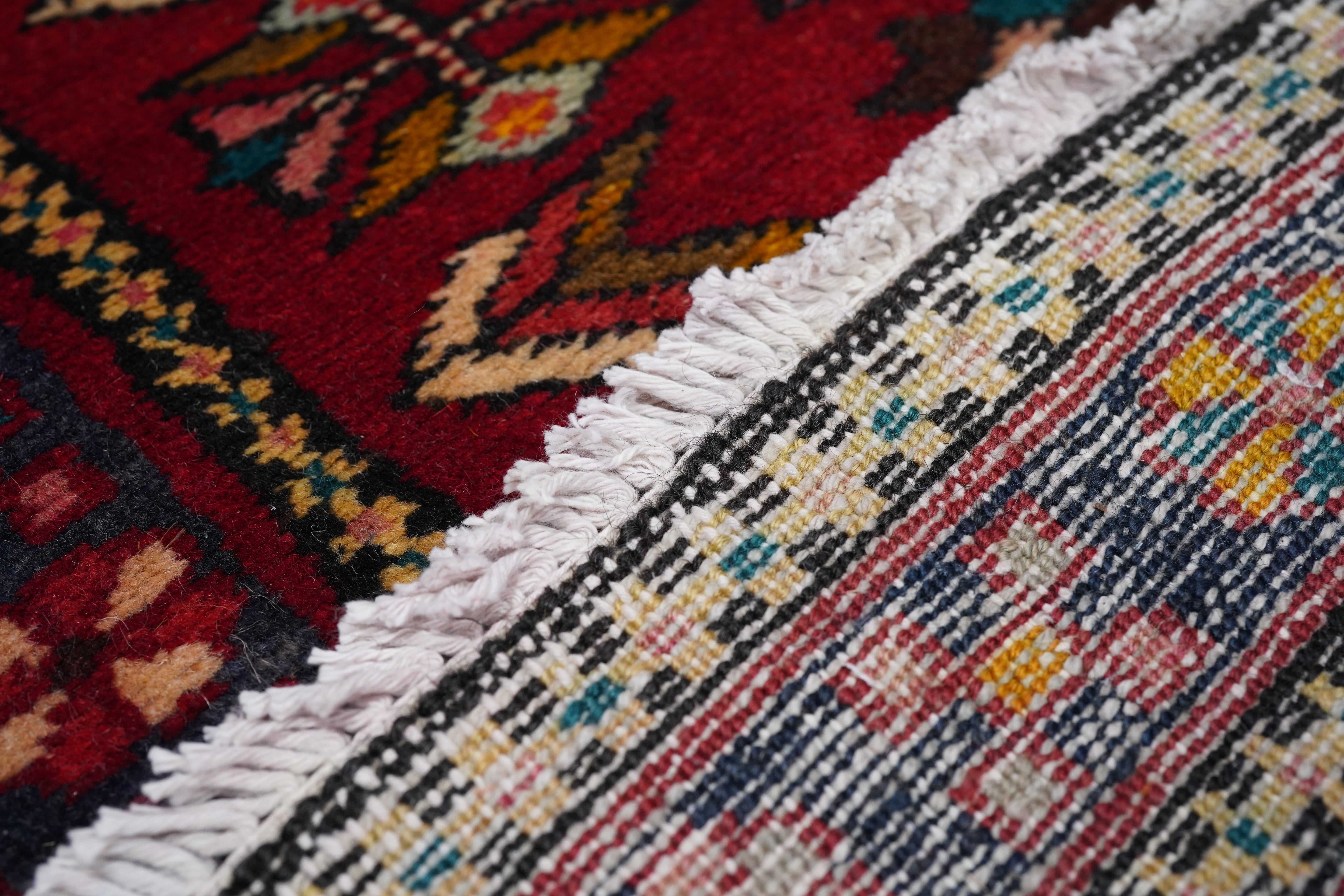 Vintage Karajeh Rug 2'11'' x 10'4''