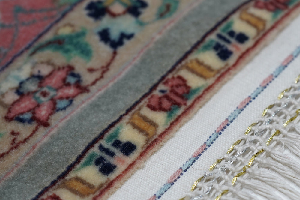 Vintage Isfahan Rug 3'4'' x 5'2''