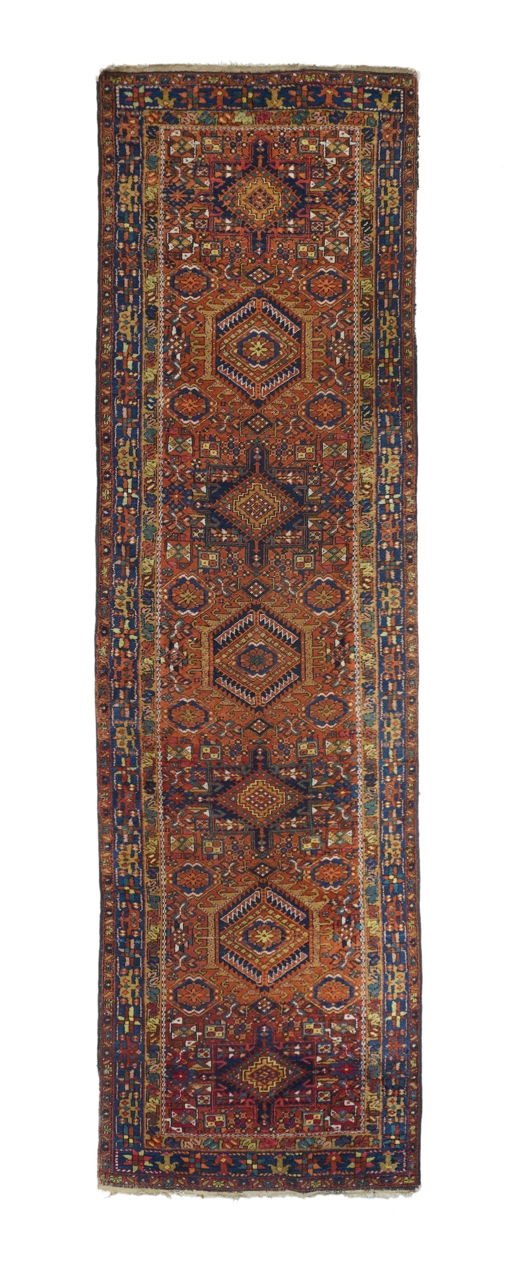 Vintage Karajeh Rug 3'4'' x 11'4''