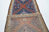 Antique Heriz Rug 3'5'' x 11'8''