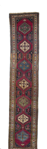 Antique North West Persian Runner 3'11'' x 16'