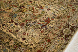 Extremely Fine Antique Silk Hereke Rug 3'5'' x 4'11''