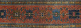 Antique Heriz Runner 3'5'' x 10'4''