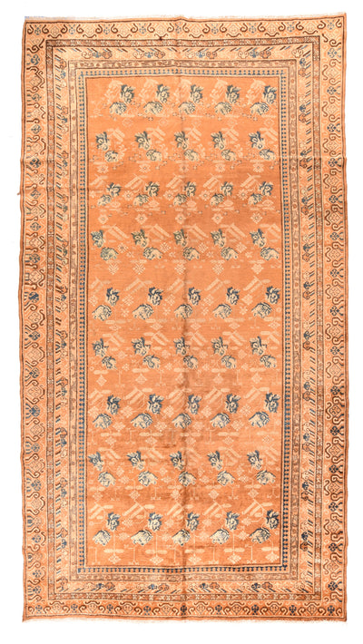 Antique Khotan Rug 7' 6'' x 13' 0''