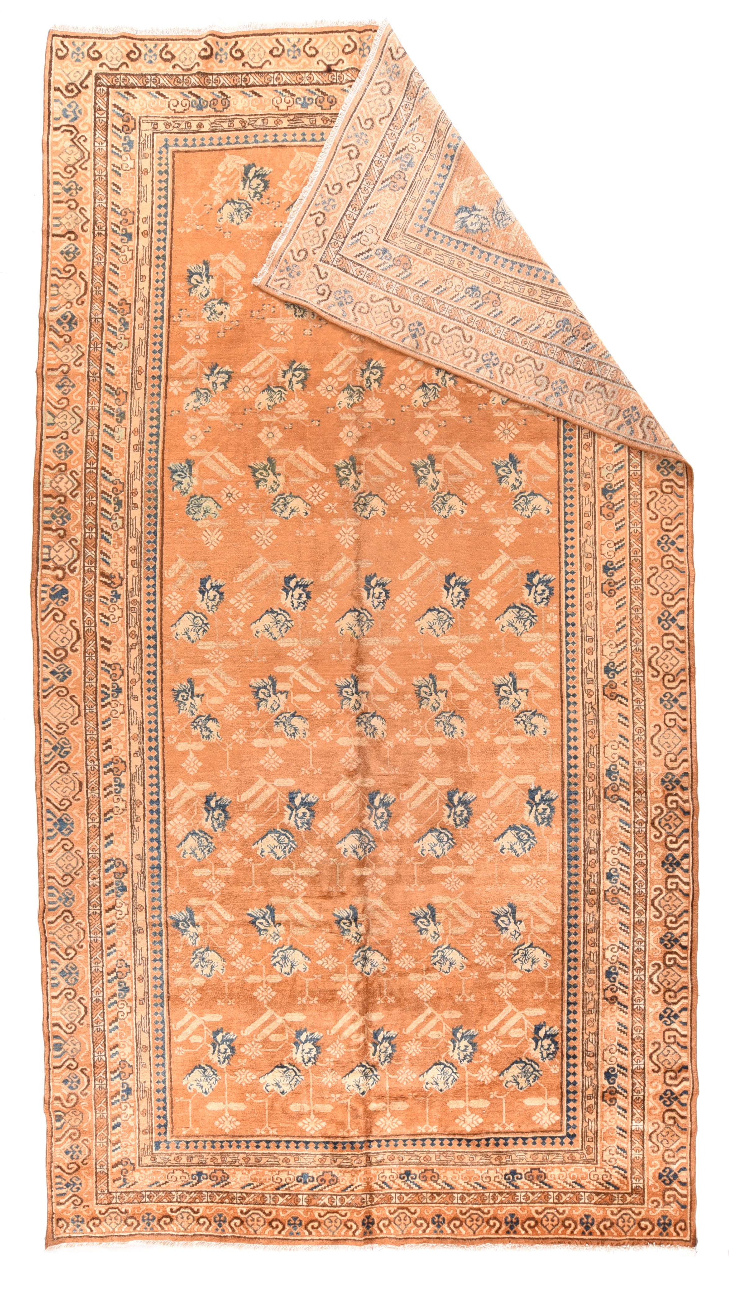 Antique Khotan Rug 7' 6'' x 13' 0''