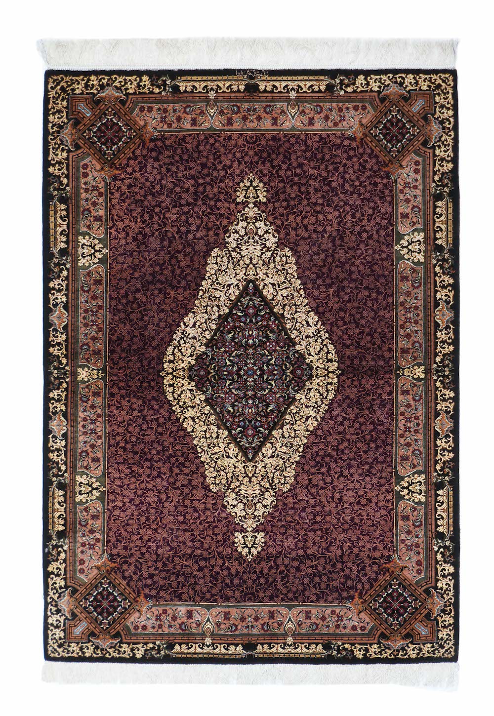Qum Jamshidi Rug 3'4'' x 4'11''