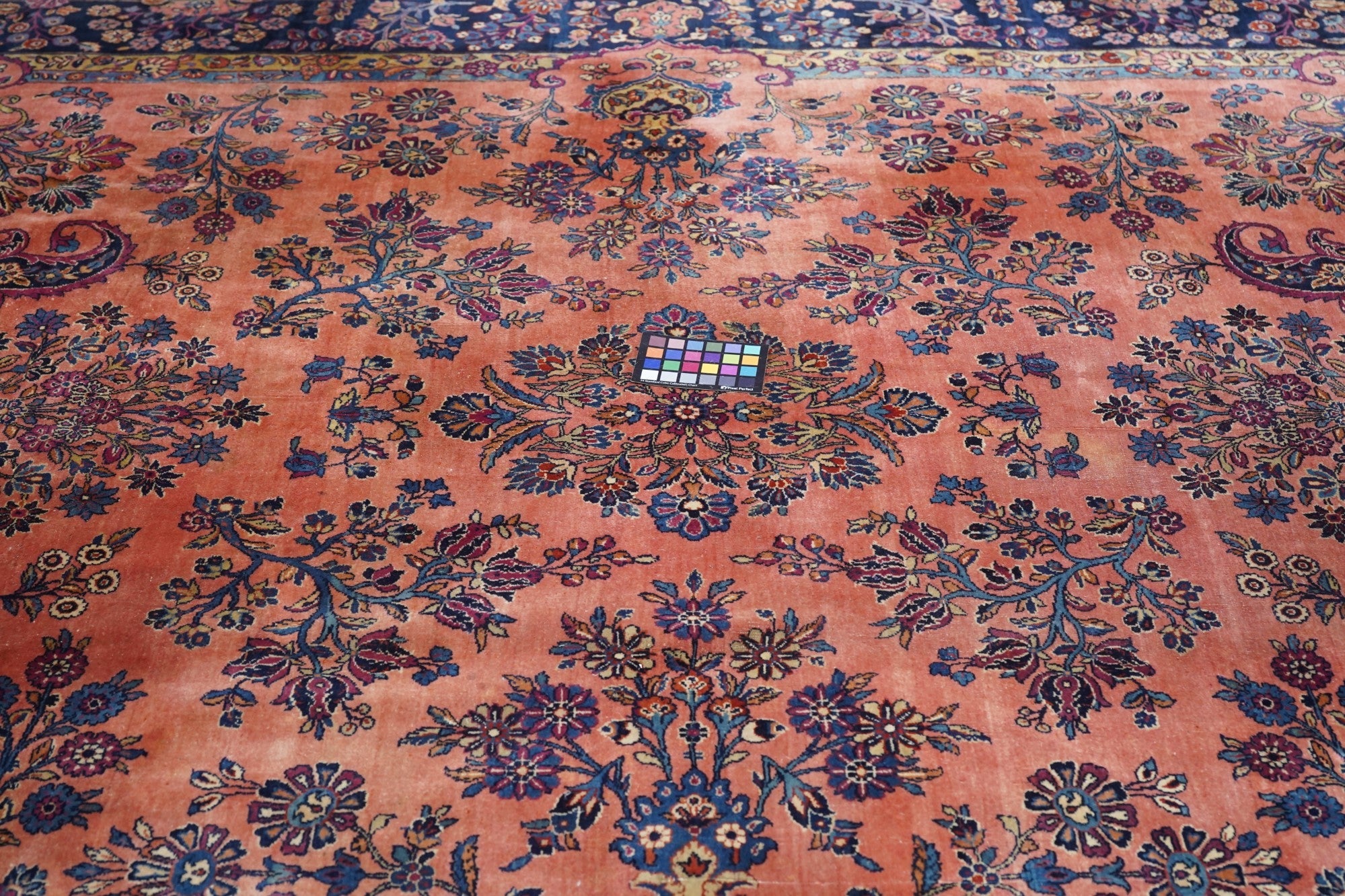 Antique  Kashan Rug 8'1" x 10'0"
