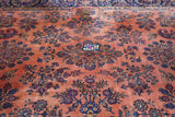 Antique  Kashan Rug 8'1" x 10'0"
