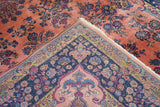 Antique  Kashan Rug 8'1" x 10'0"