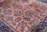 Antique  Kashan Rug 8'1" x 10'0"