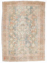 Antique Mahal Sultanabad Rug 8'4" x 11' 11''