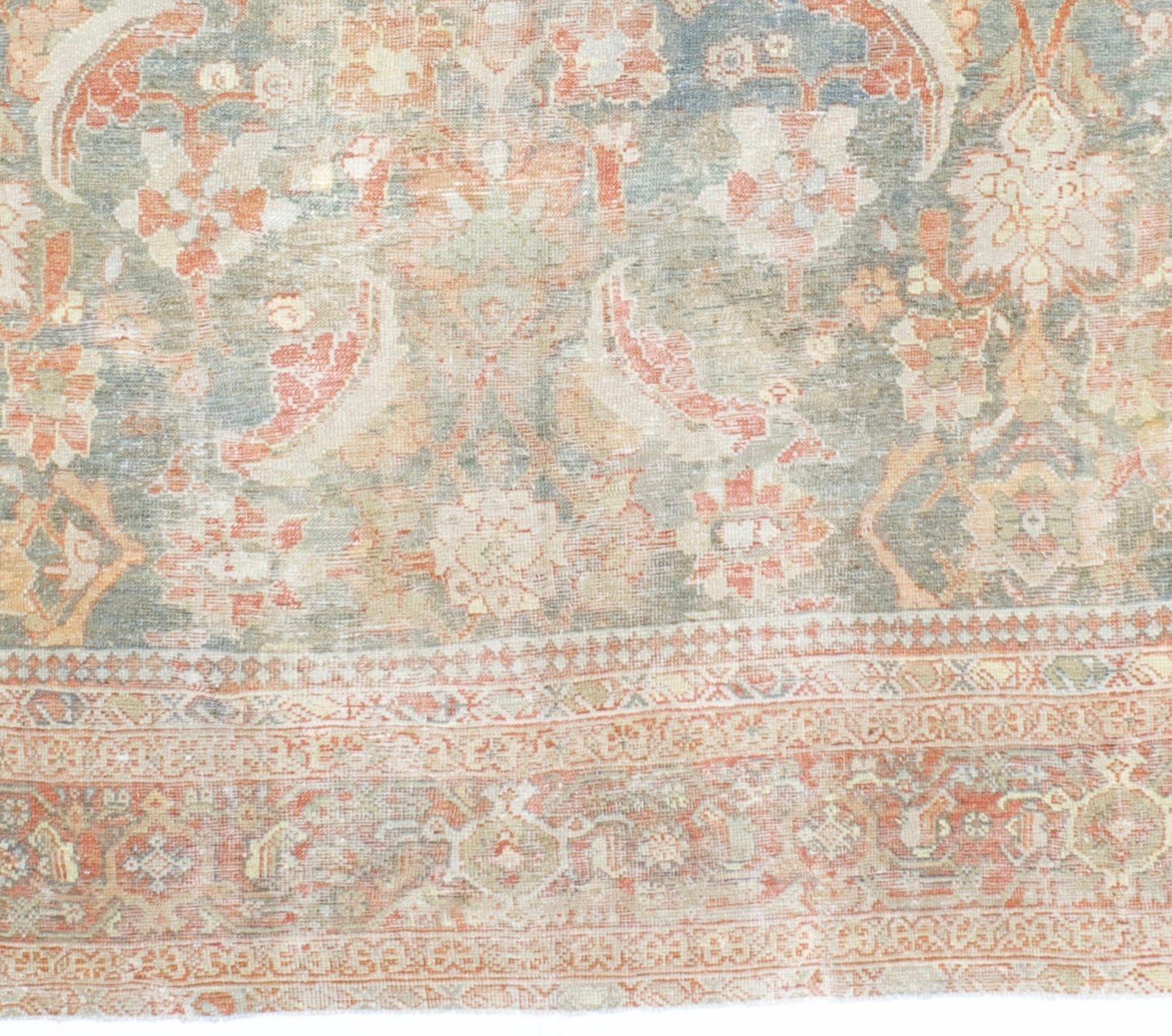 Antique Mahal Sultanabad Rug 8'4" x 11' 11''