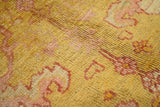 Antique Oushak Rug 7' 2'' x 14' 10"