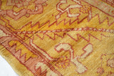 Antique Oushak Rug 7' 2'' x 14' 10"