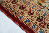 Antique Silk  Rug 4'0'' x 5'8''