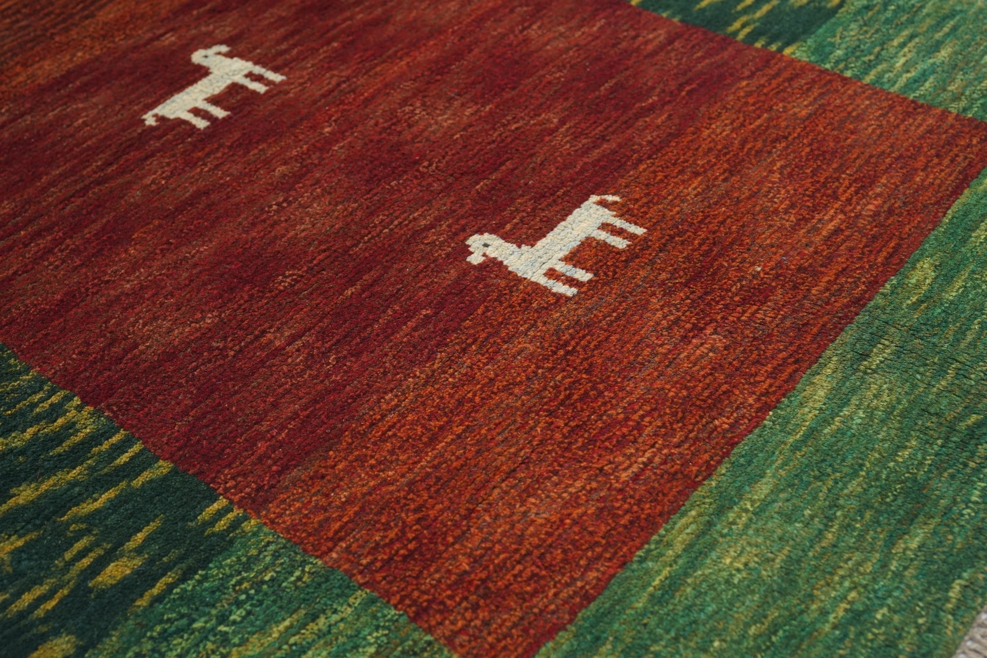 Gabbeh Rug 3'6'' x 5'5''