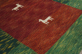 Gabbeh Rug 3'6'' x 5'5''
