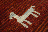 Gabbeh Rug 3'6'' x 5'5''