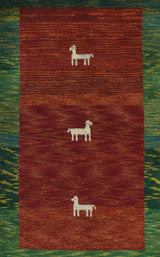 Gabbeh Rug 3'6'' x 5'5''