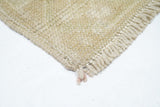 Vintage Turkish Wool Rug 3' 1" x 6' 3"