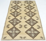 Vintage Turkish Rug 3'2'' x 6'7''