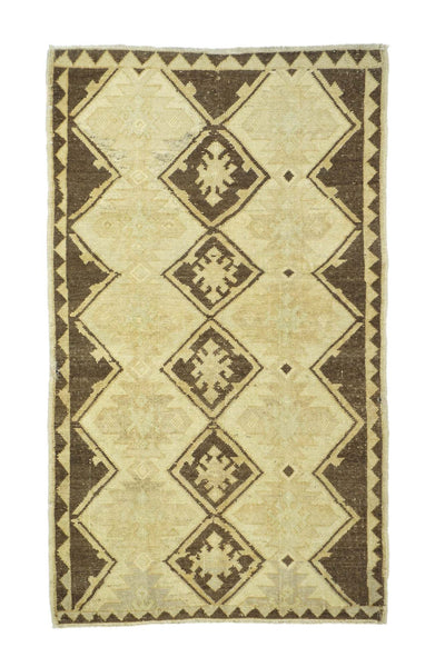 Vintage Oushak Rug 3'0