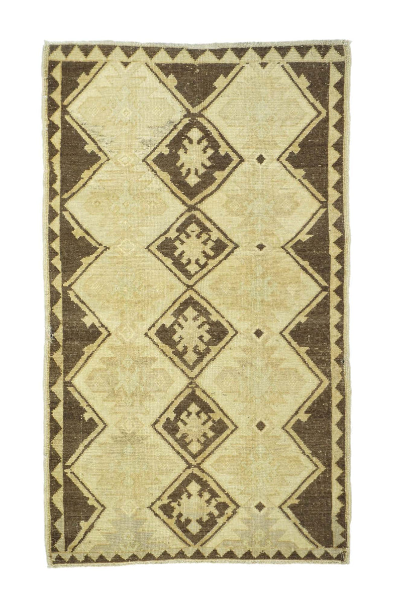 Vintage Oushak Rug 3'0