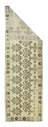 Turkey Geometric Wool on Cotton 2'6''x7'10''