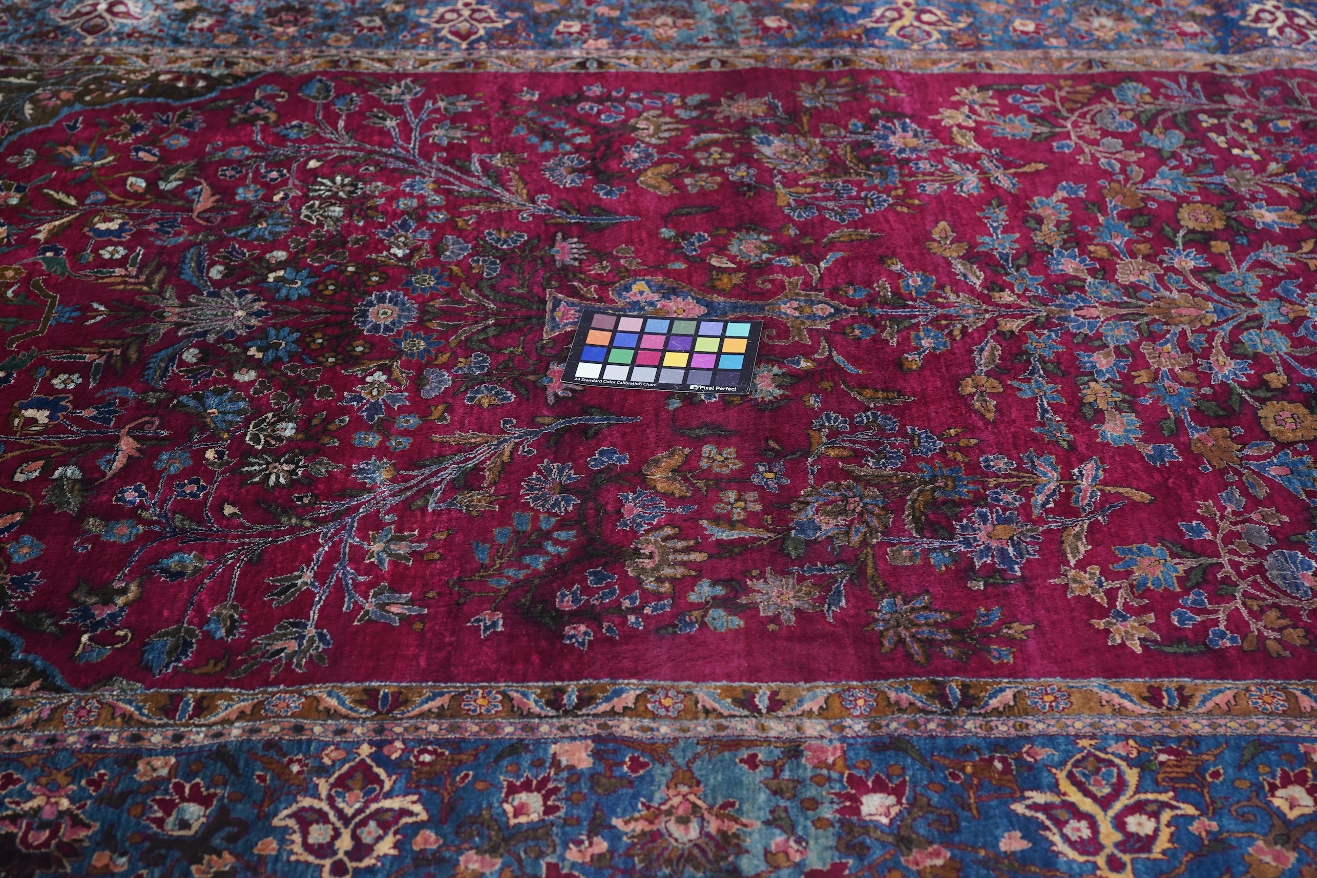Antique Silk  Kashan Rug 4'5'' x 6'6''