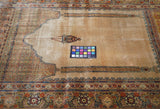 Antique Silk Rug 3'9'' x 5'8''