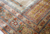 Antique Silk Rug 3'9'' x 5'8''
