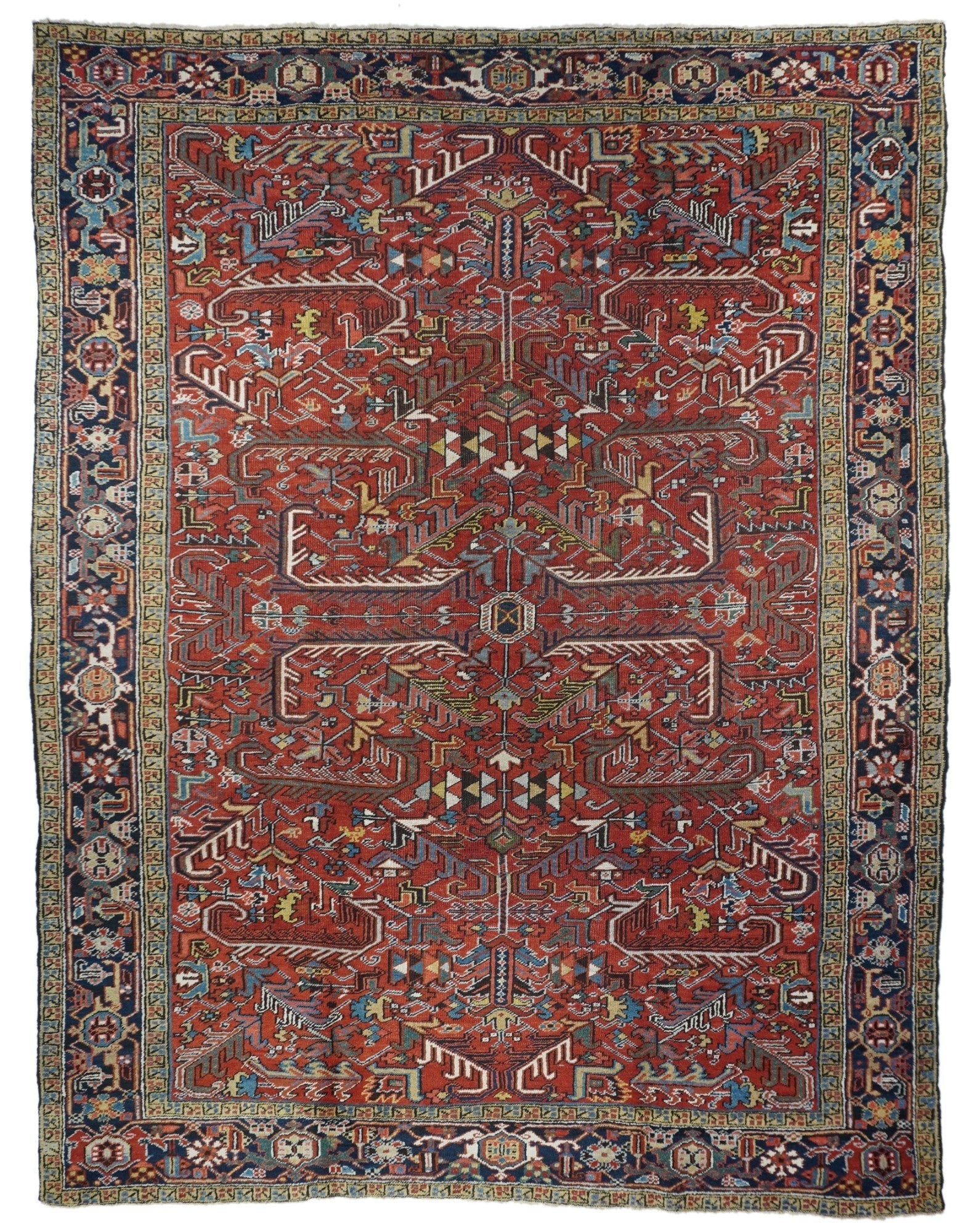 Vintage Heriz Rug 7'5'' x 11'