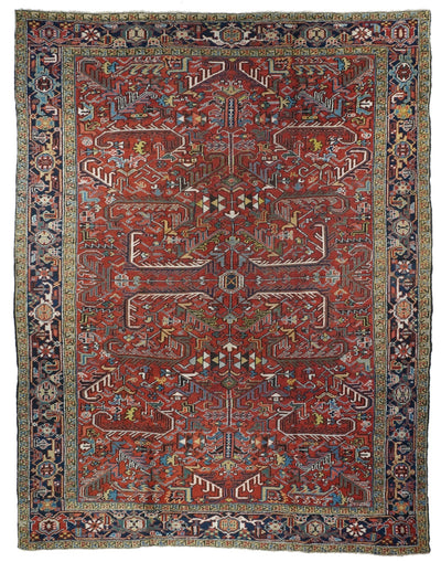 Vintage Heriz Rug 7'5'' x 11'0