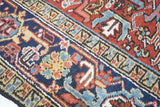 Vintage Heriz Rug 7'5'' x 11'0"