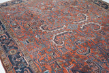 Vintage Heriz Rug 8'4'' x 10'10''