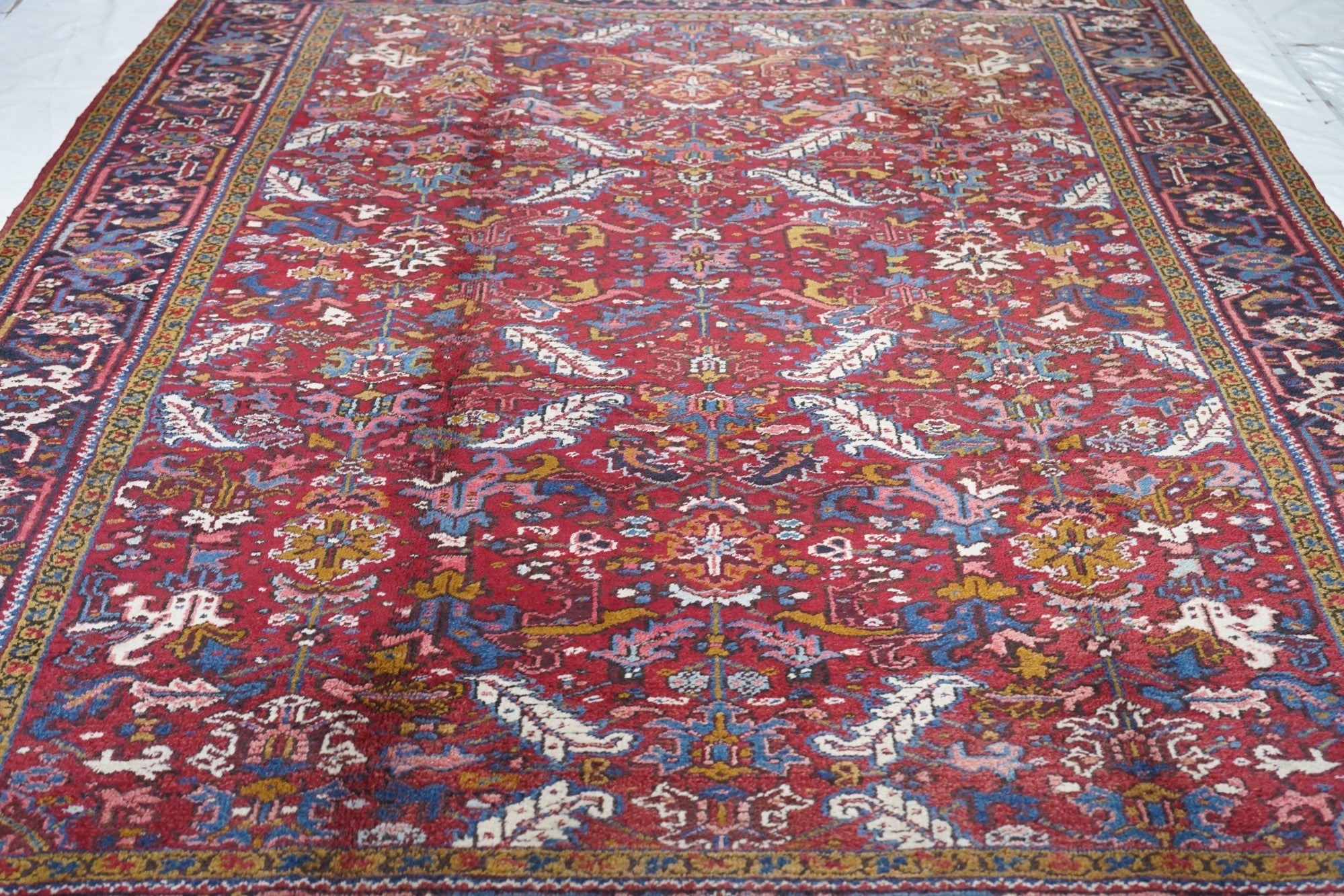 Vintage Heriz Rug 8'0" x 11'2''