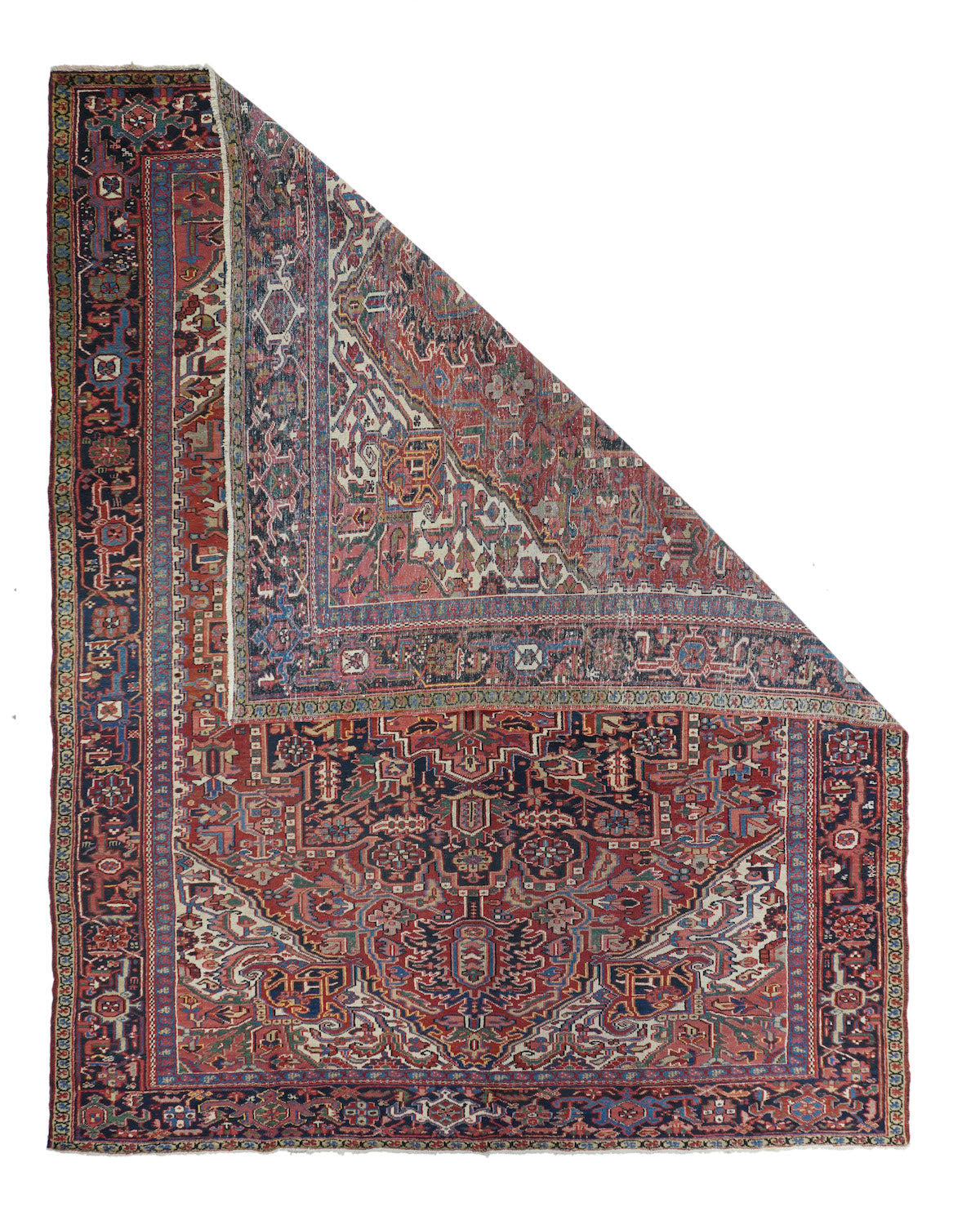 Vintage Heriz Rug 8'3'' x 11'2''