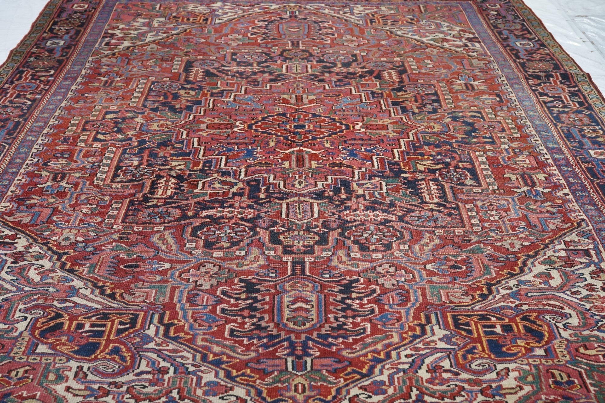 Vintage Heriz Rug 8'3'' x 11'2''