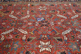 Vintage Heriz Rug 8'2'' x 11'2''