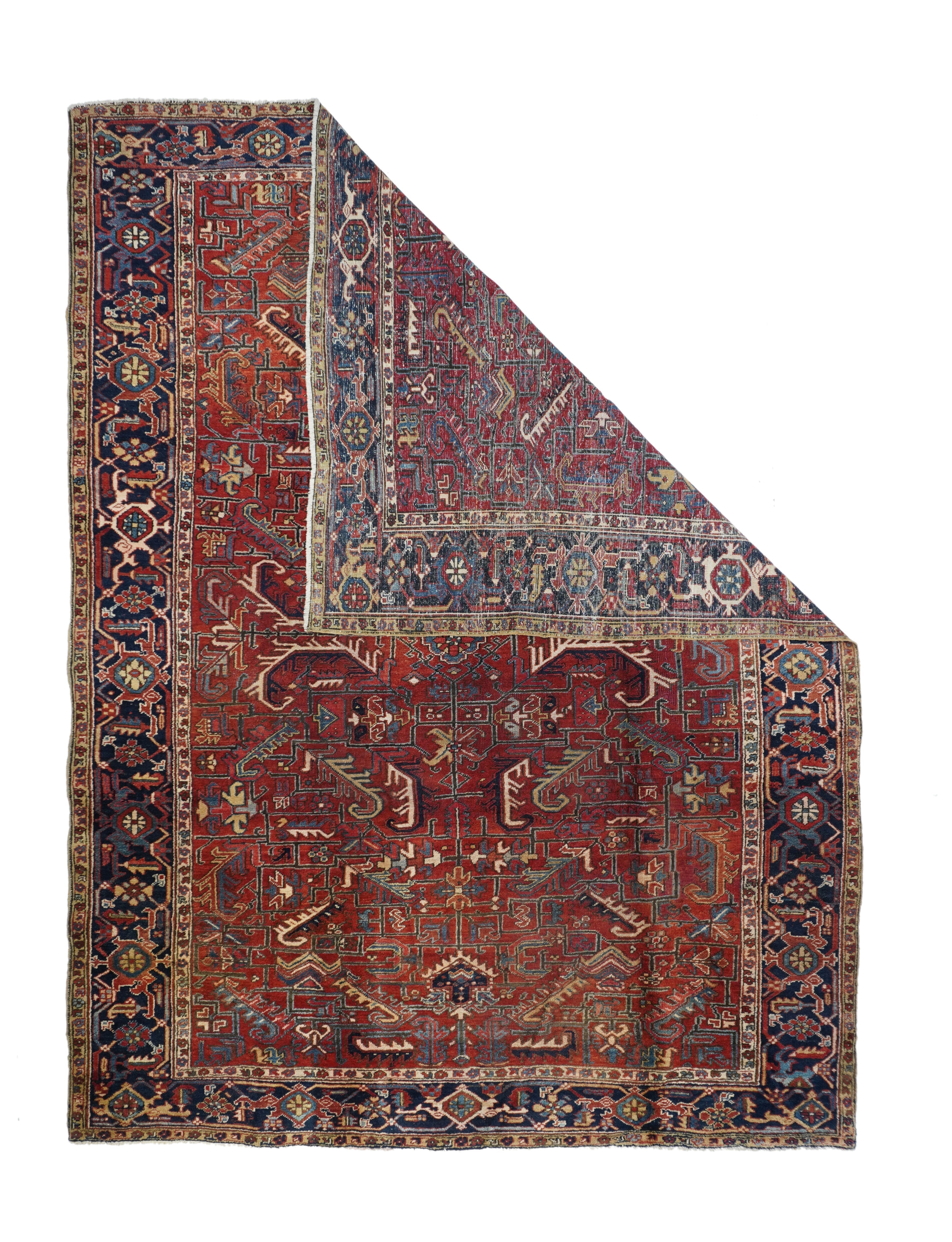 Vintage Heriz Rug 8'0" x 10'9''